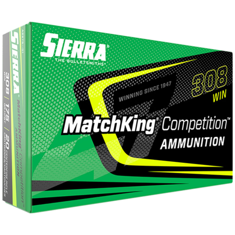 sierra bullets - MatchKing - AMMO 308 WIN 175GR HPBT MK 20/BX for sale