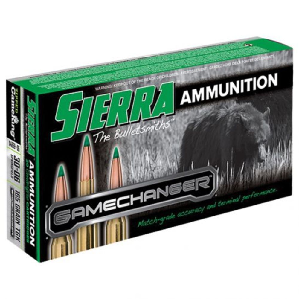 sierra bullets - GameChanger - .30-06 - AMMO 30-06 SPR 165GR TGK 20RD/BX for sale