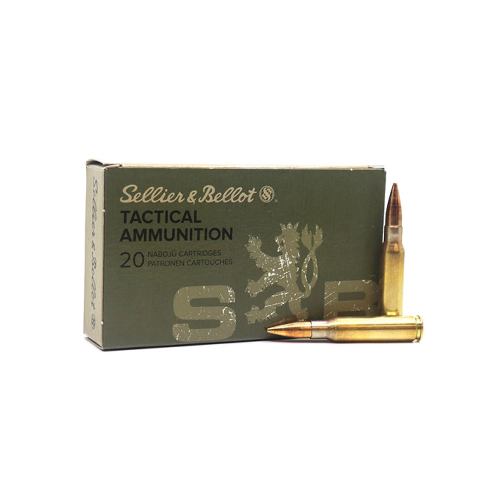 sellier & bellot ammunition - Rifle - AMMO 7.62x51 147GR FMJ 20/BX for sale
