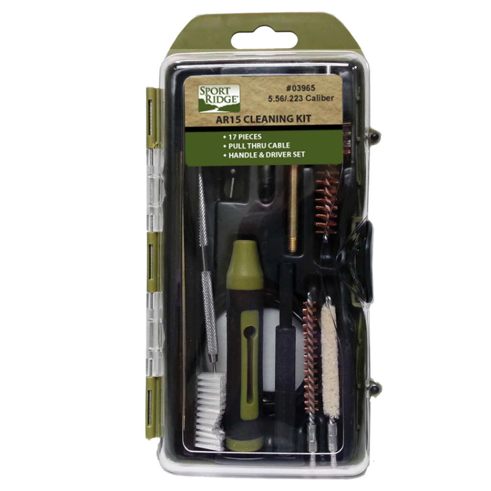 sport ridge - 03966 - AR10 17PC RIFLE CLEANING KIT HARD CS for sale