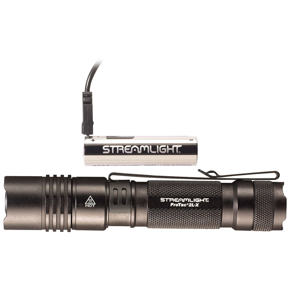 streamlight - ProTac 2L-X USB Flashlight - PROTAC 2L-X USB USB BATT/CORD/HLS CLM for sale