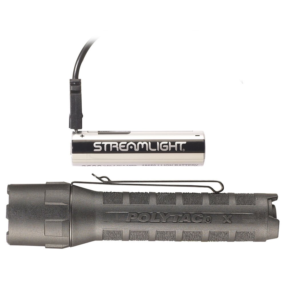 streamlight - PolyTac X USB - POLYTAC X USB INCL 18650 BATT BLS BLACK for sale