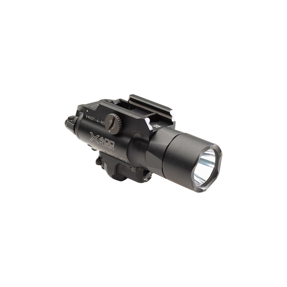surefire magazines - X400T - X400 TURBO THUMBSCREW RED LASER BLACK for sale