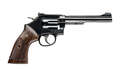 S&W 48 22WMR 6" 6RD BL WD AS - for sale