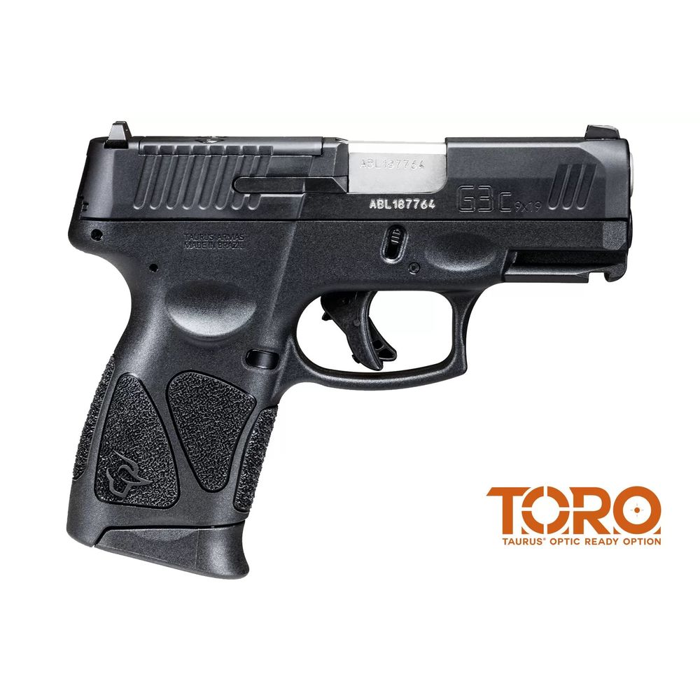 Taurus - G3C - G3C 9MM BK/BK 3.26IN 3X12 OR for sale