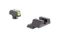 trijicon - HD Night Sights- Glock Small Frames - GLOCK 42/43 HD NIGHT SIGHT SET YLW FRONT for sale