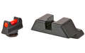 trijicon - Fiber Sights- Glock Standard Frames - TRIJICON FIBER SIGHT SET GLOCK 9MM/40 for sale