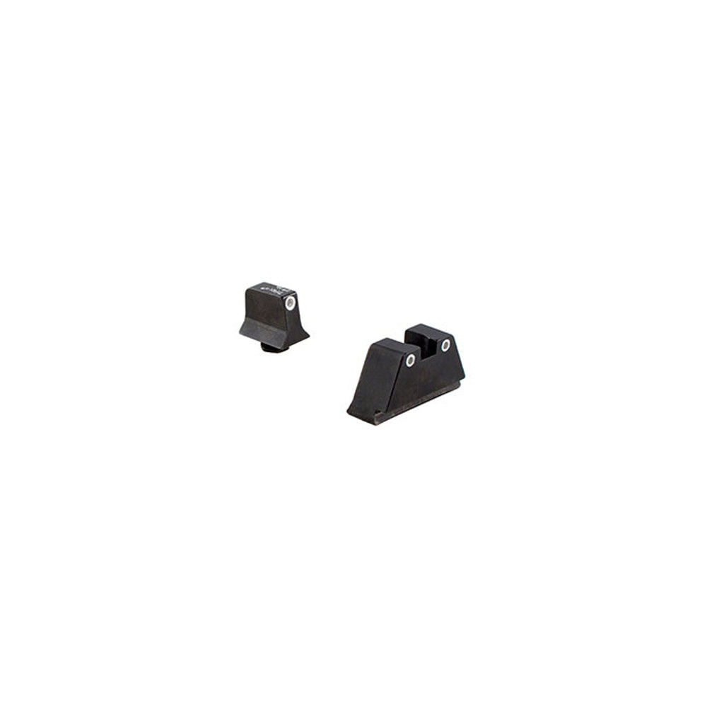 trijicon - GL204C600695 - GLOCK 20/21 SUPPRS NITE SITE SET WT/BLK for sale