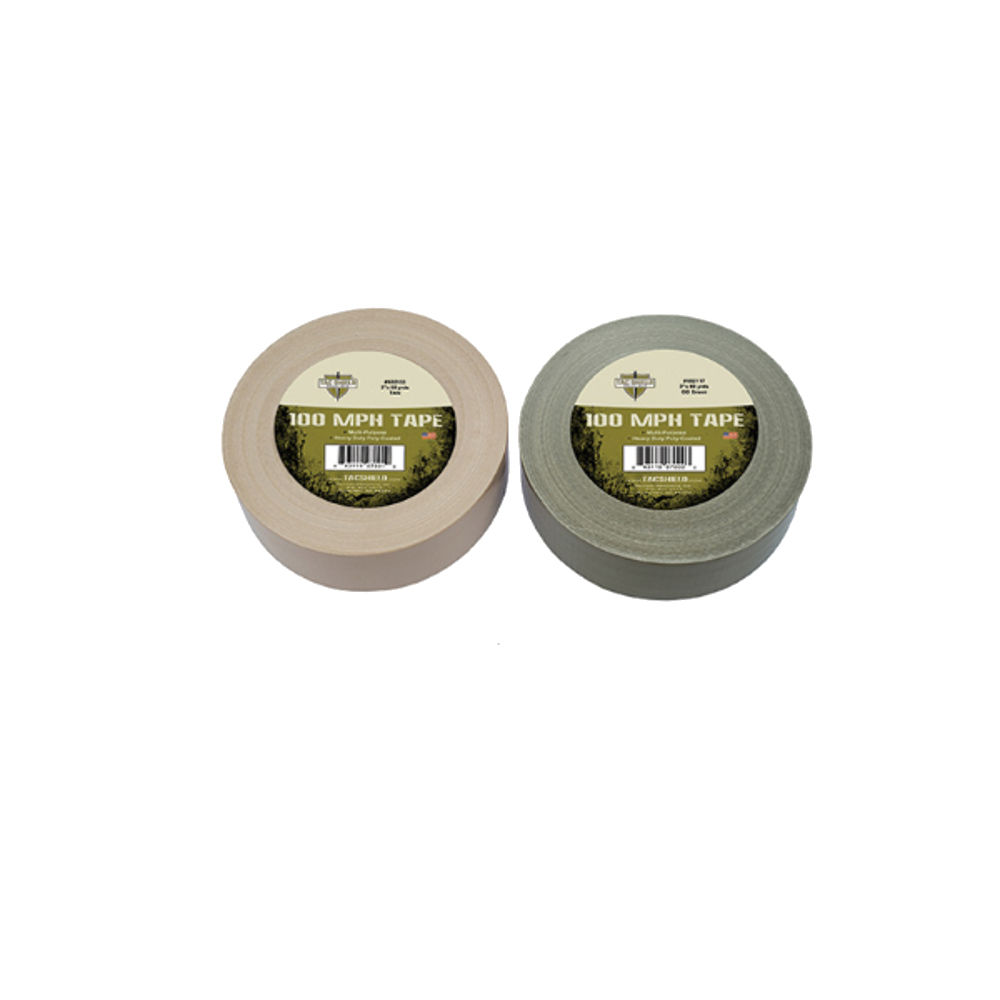 tac shield - 03981 - 100 MPH TAPE - 2IN X 60 YARDS OD GREEN for sale