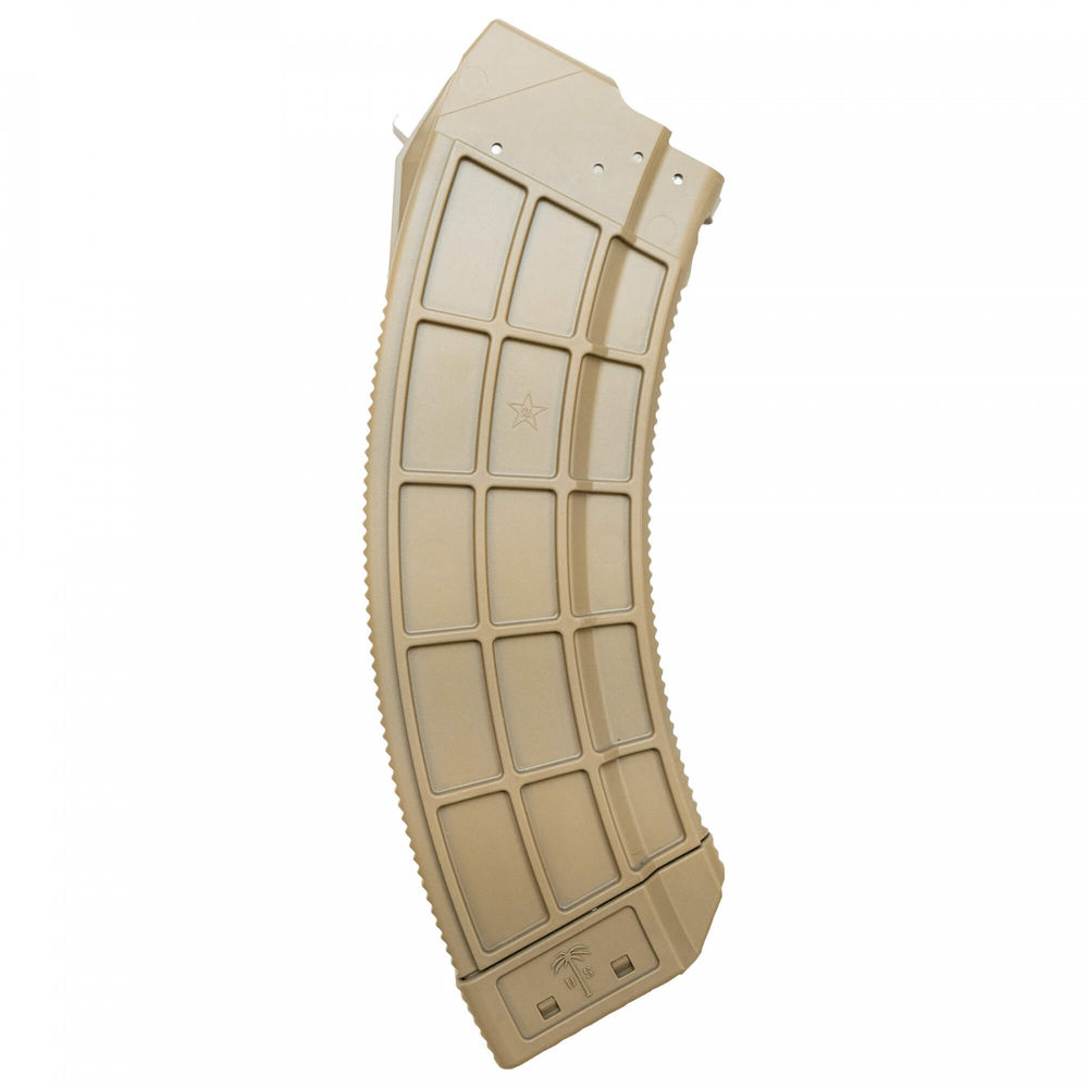 us palm - Standard - AK30 7.62X39 FDE 30RD MAG SS LATCH CAGE for sale