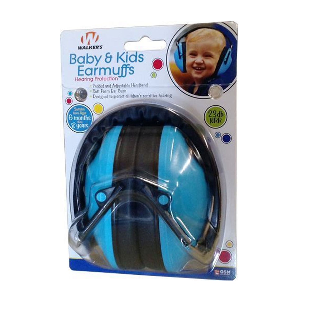 walker's game ear - Baby & Kids - FOLDING KID MUFF BLUE for sale