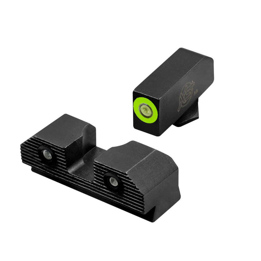 xs sights - R3D - R3D 2.0 GRN GLK STD. HT. 17 for sale